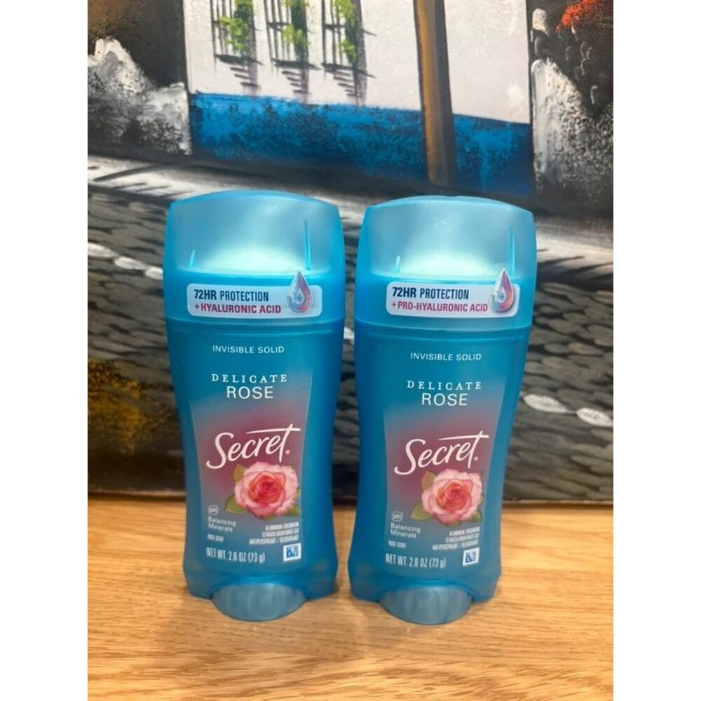 Secret Delicate Rose Invisible Solid Deodorant